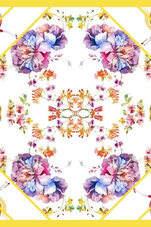 清新印花华亿平台图片