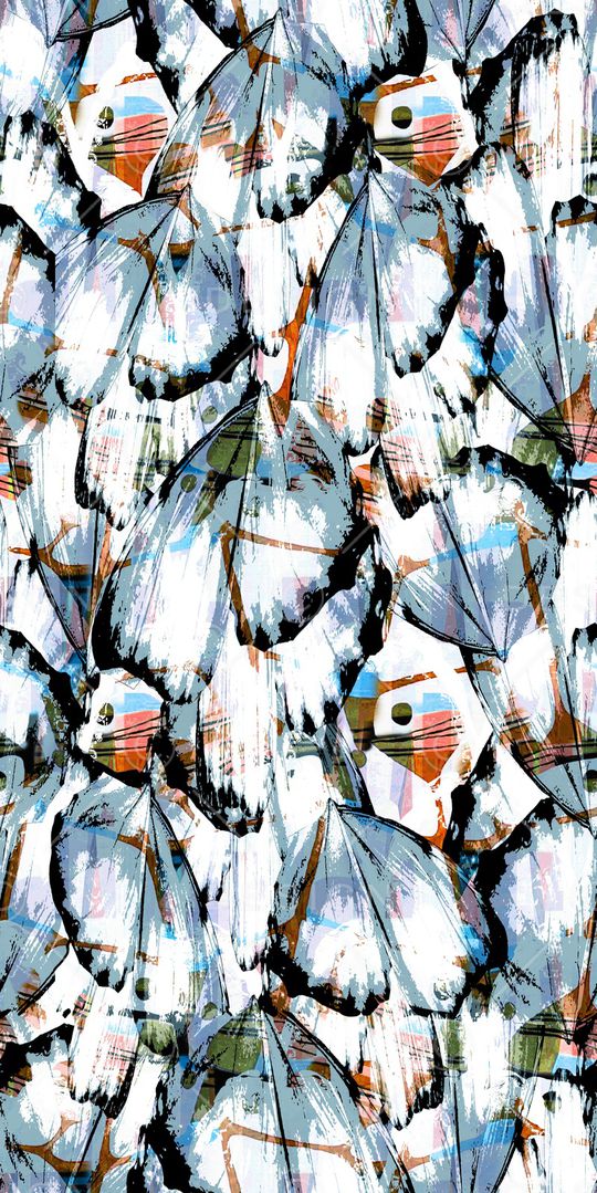 花鸟印花华亿平台图片