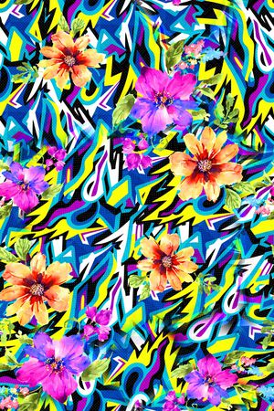 花朵印花华亿平台图片