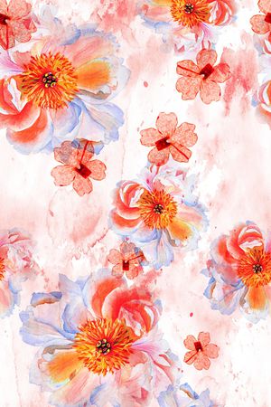 小碎花印花华亿平台图片