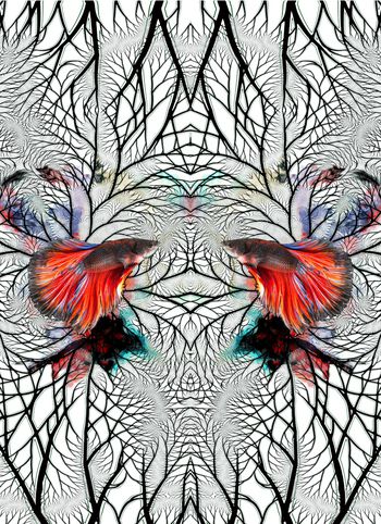 动物迷彩印花华亿平台图片