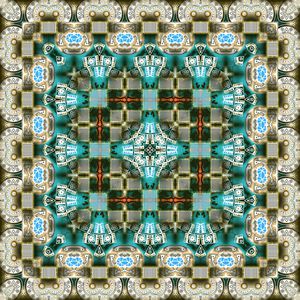 巴洛克印花华亿平台图片