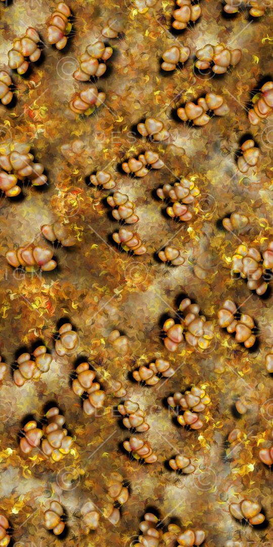 牡丹印花华亿平台图片