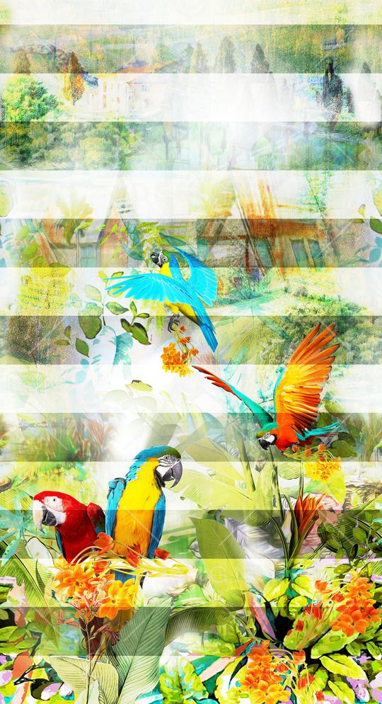 植物印花华亿平台图片