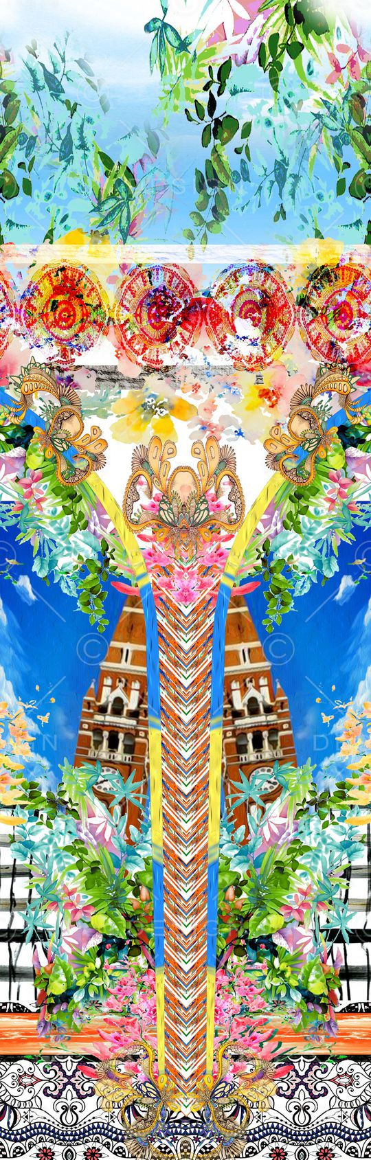 风景印花华亿平台图片