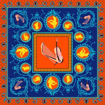 民族风印花华亿平台图片