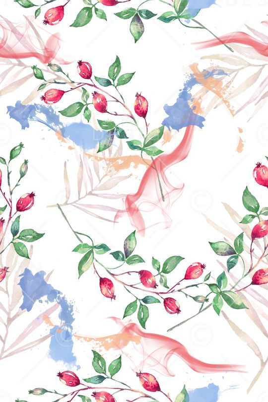 小清新印花华亿平台图片