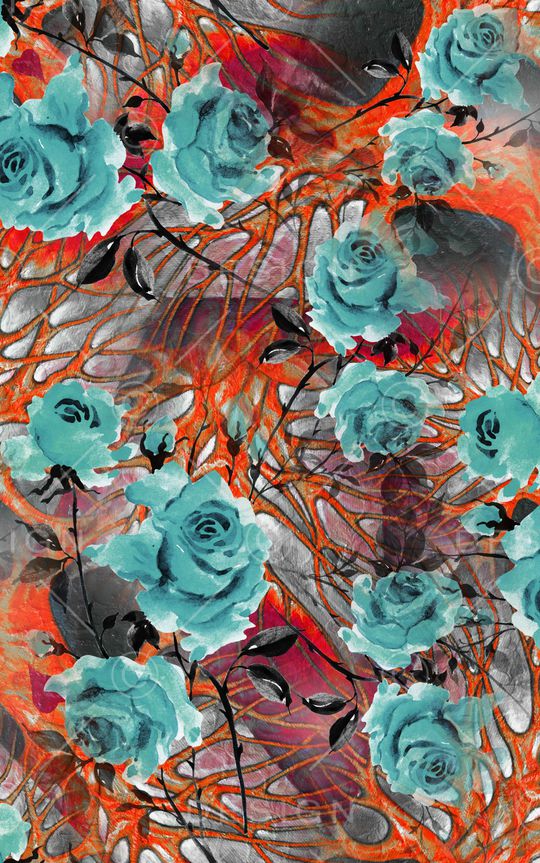 水彩印花华亿平台图片