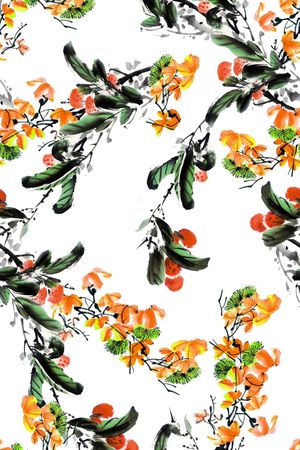 花朵印花华亿平台图片