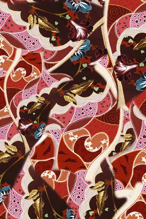 中国风印花华亿平台图片