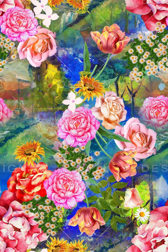 女装满版印花华亿平台图片