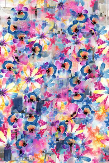 HZ-流行时尚印花华亿平台图片