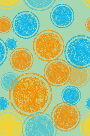 圆圈印花华亿平台图片