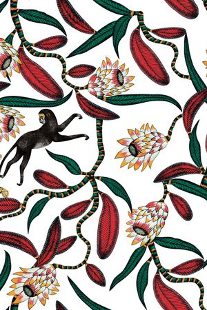 热带雨林印花华亿平台图片