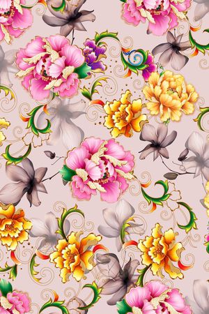 、时尚女装印花华亿平台图片