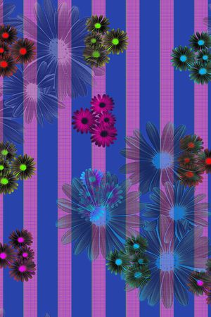 抽像印花华亿平台图片