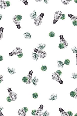 灯泡印花华亿平台图片