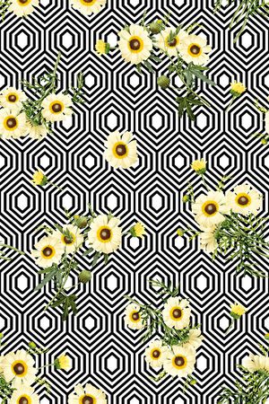 小清新印花华亿平台图片