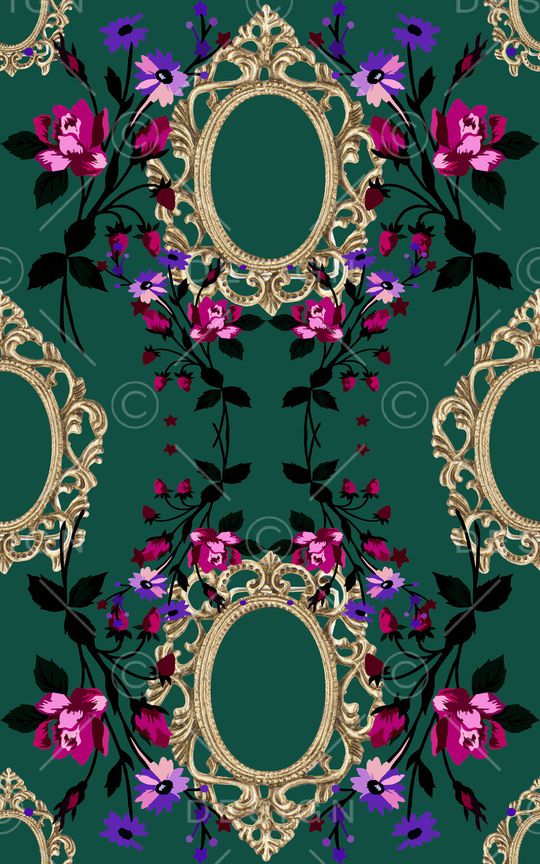 欧美复古风印花华亿平台图片