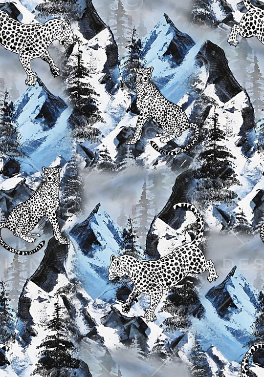 雪山印花华亿平台图片