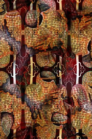 中国风印花华亿平台图片