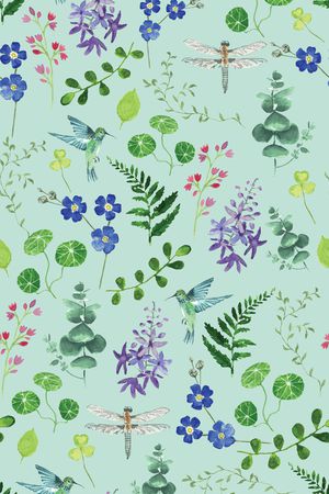 手绘印花华亿平台图片