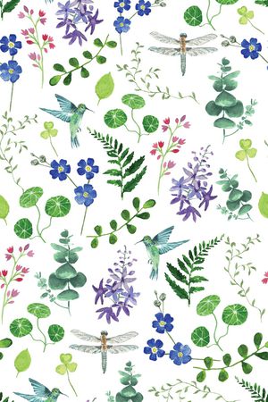 手绘印花华亿平台图片