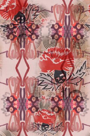 水彩印花华亿平台图片