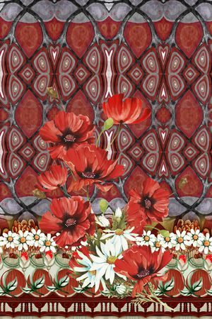 水彩印花华亿平台图片