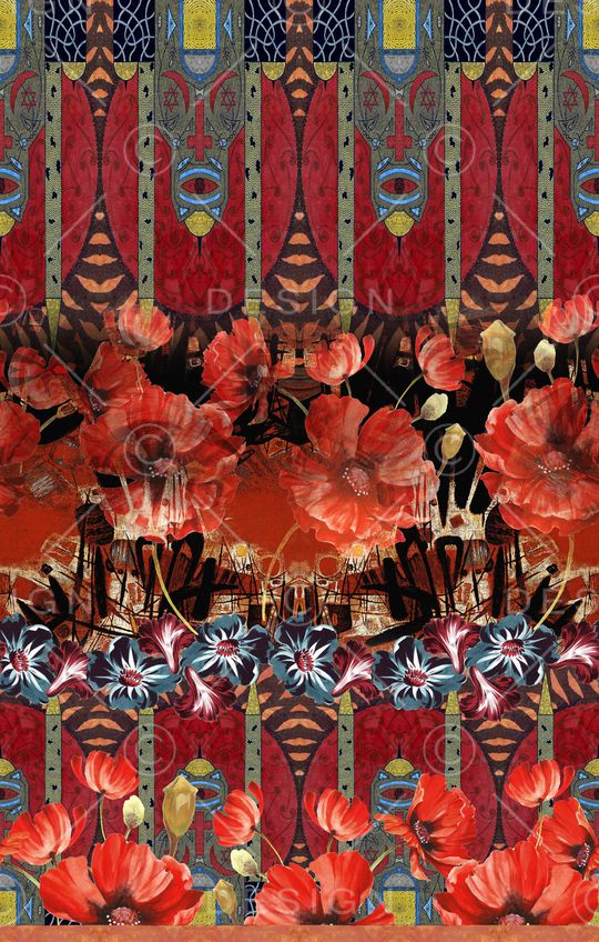 民族风印花华亿平台图片