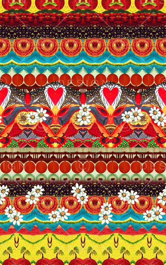 中国风印花华亿平台图片