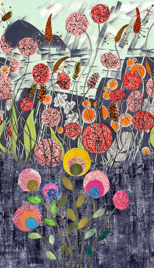 抽象印花华亿平台图片