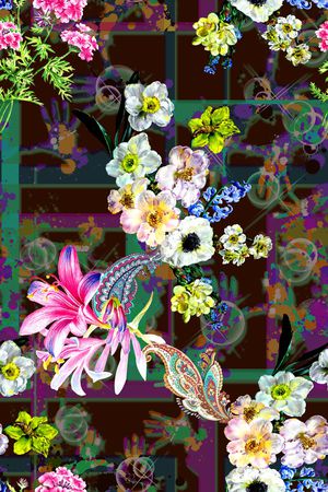 时尚印花华亿平台图片