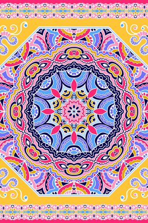 波西米亚印花华亿平台图片