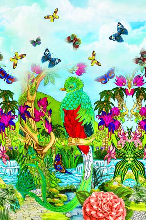 风景印花华亿平台图片