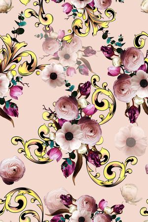 Baroque印花华亿平台图片