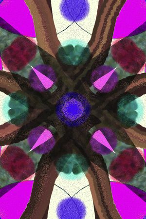 菱形印花华亿平台图片