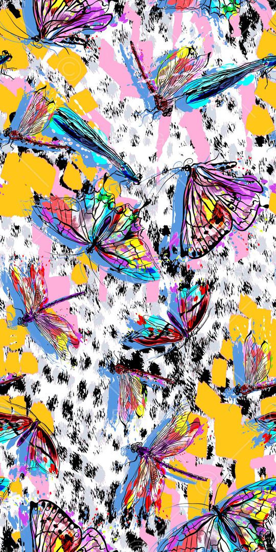 动物纹印花华亿平台图片