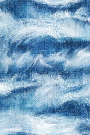 FAZZ繁西-水洗牛仔肌理印花华亿平台图片