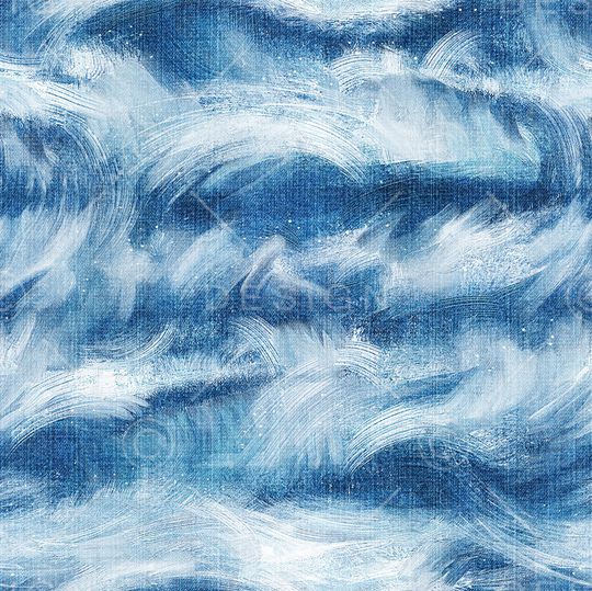 FAZZ繁西-水洗牛仔肌理印花华亿平台图片