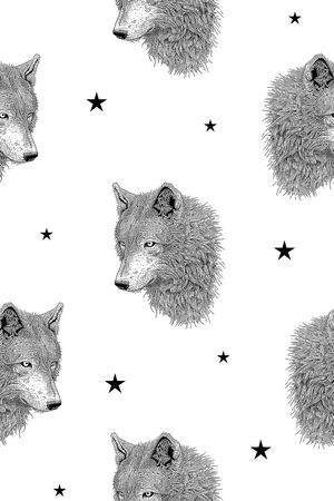 狼头印花华亿平台图片