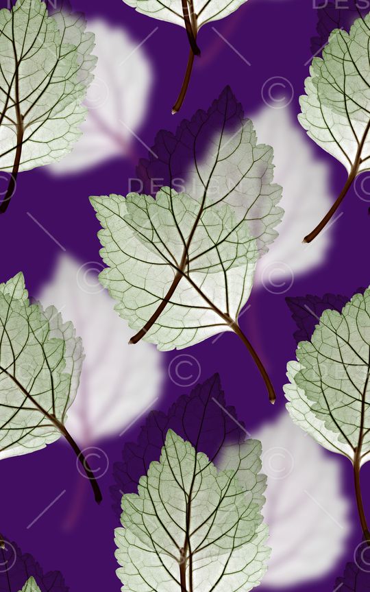 抽象手绘水彩画植物纹理花卉数码印花印花华亿平台图片