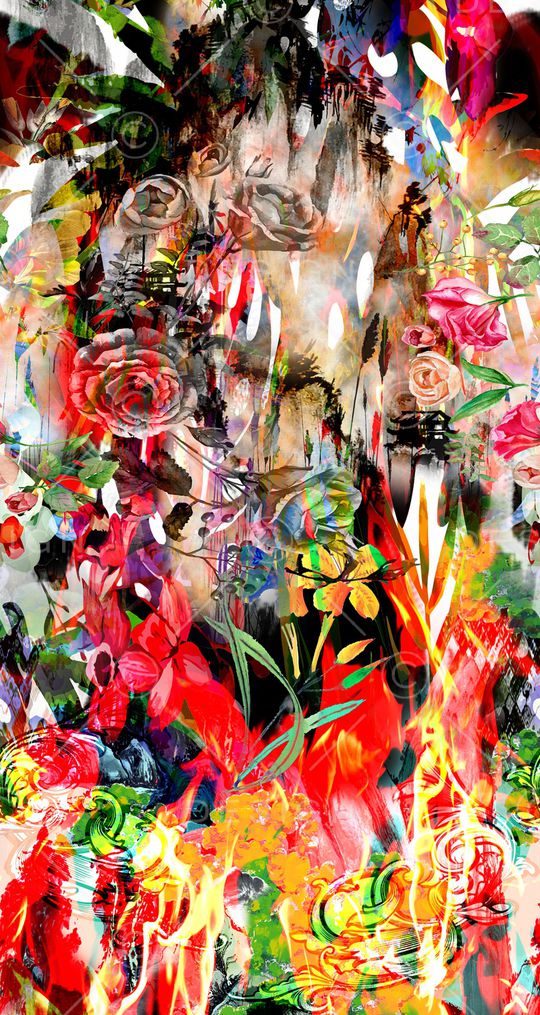 风景印花华亿平台图片