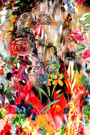 风景印花华亿平台图片