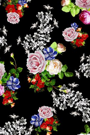 手绘印花华亿平台图片