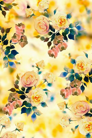 手绘印花华亿平台图片