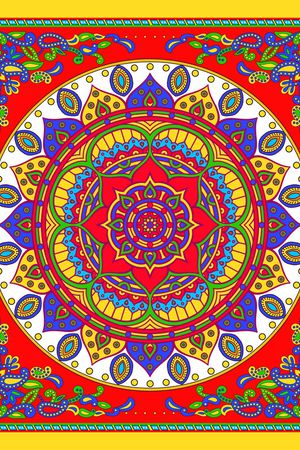 民族风印花华亿平台图片