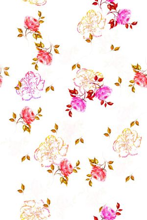 小碎花印花华亿平台图片