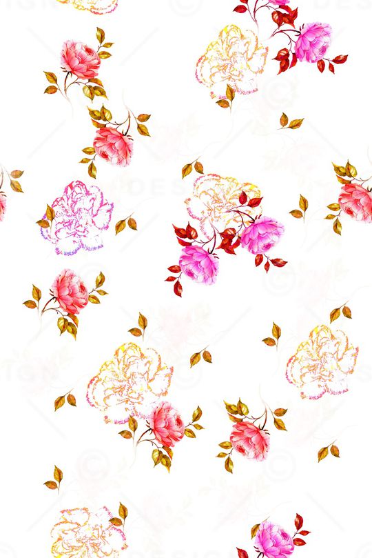 小碎花印花华亿平台图片