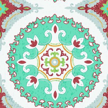 圆形印花华亿平台图片